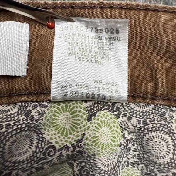 Levi’s SilverTab Jeans Mens 34x30* Brown Slim Fit Straight Leg Denim Y2K - Picture 3 of 10